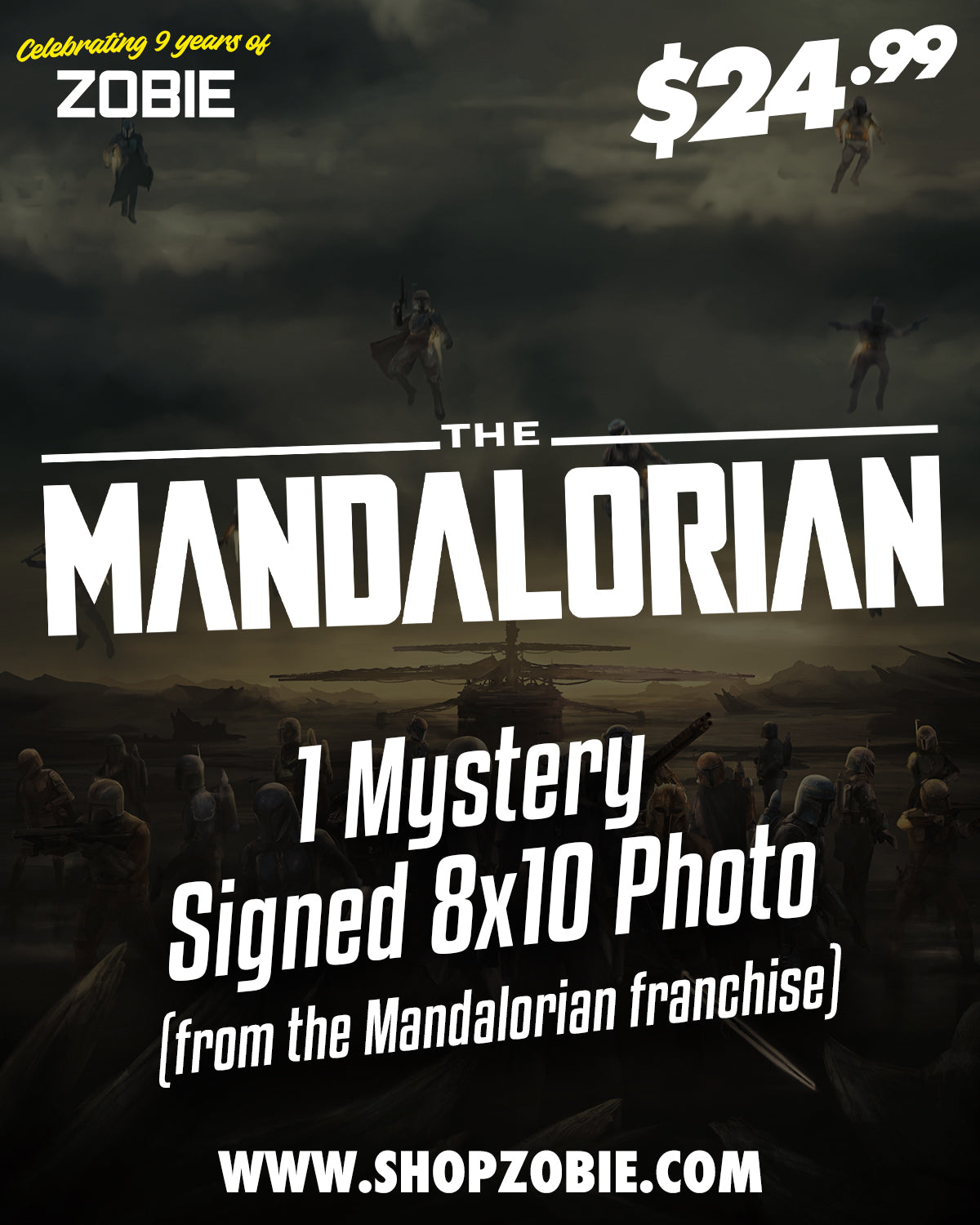 SPECIAL The Mandalorian Signed Mystery 8x10 Photo