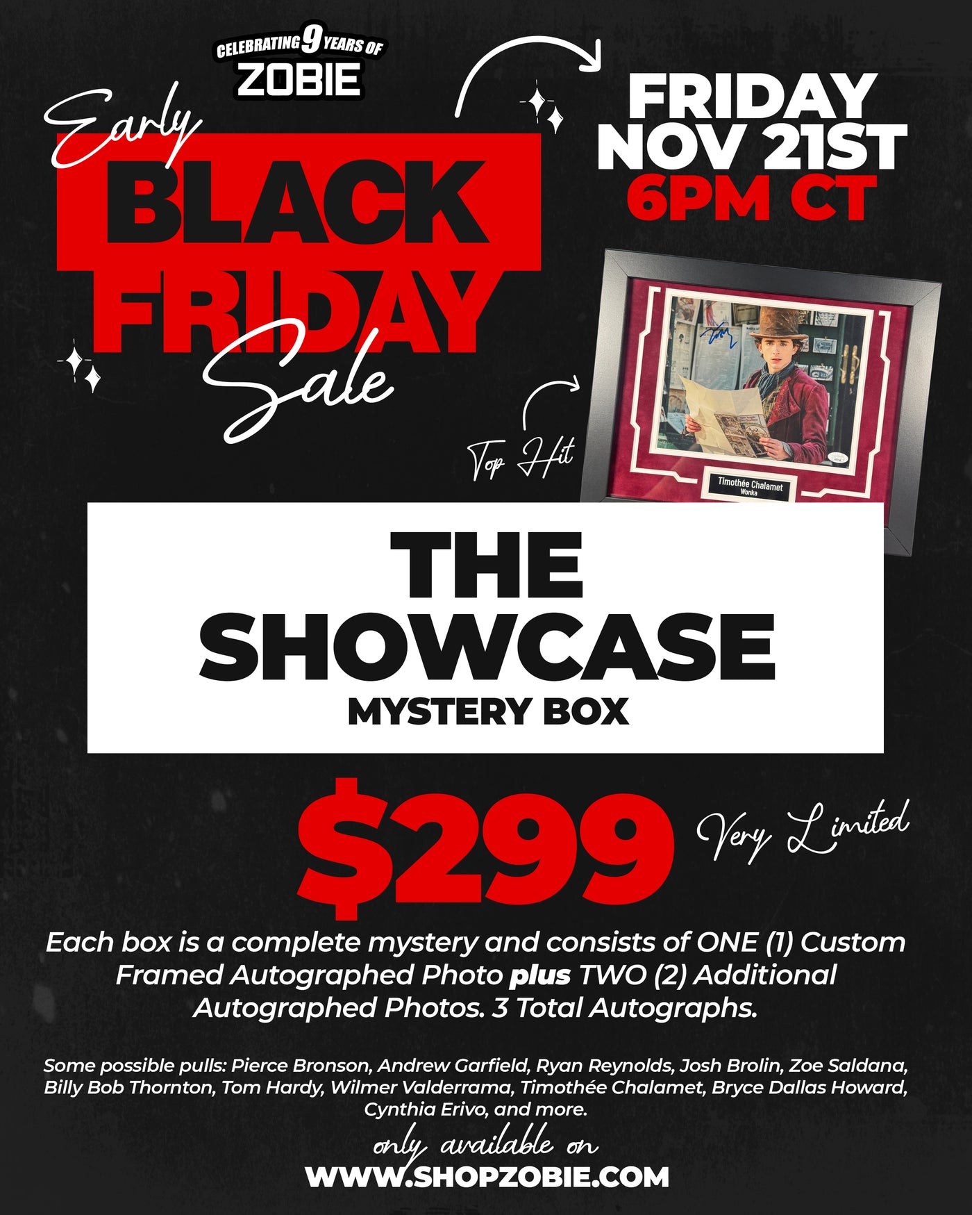 SPECIAL The Showcase Box - Mystery Box (Frame Edition) - Black Friday 2025