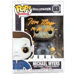 Image of Tom Morga Signed Funko POP Halloween Michael Myers Autographed Zobie COA