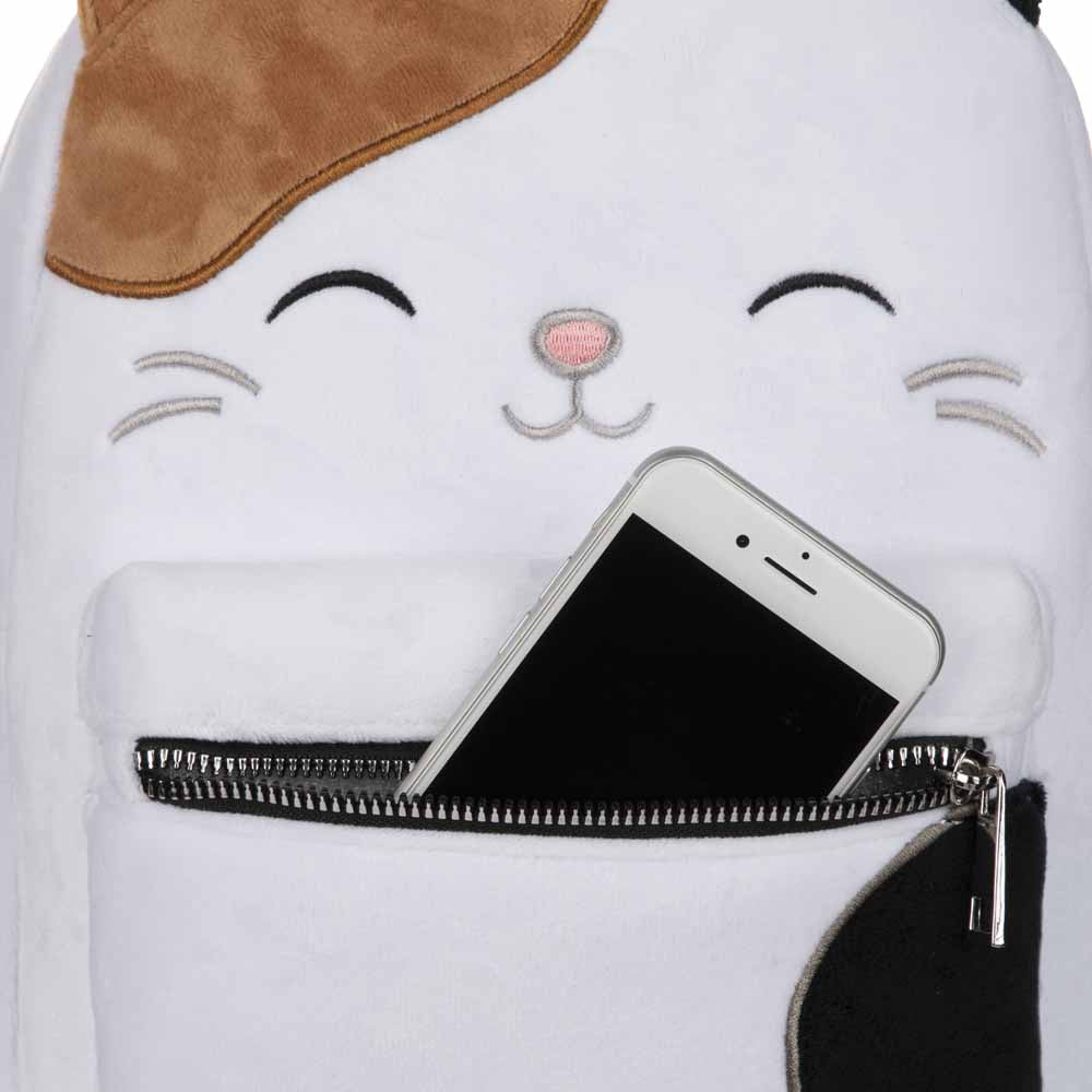 SQUISHMALLOWS CAM THE CAT 3D FAUX FUR MINI BACKPACK