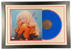 Image of Sabrina Carpenter Signed Short n Sweet Vinyl Framed Autographed JSA COA