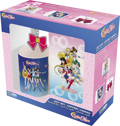 Sailor Moon Gift Sets Include Ceramic Coffee Tea Mug, Keychain, and Journal - Anime