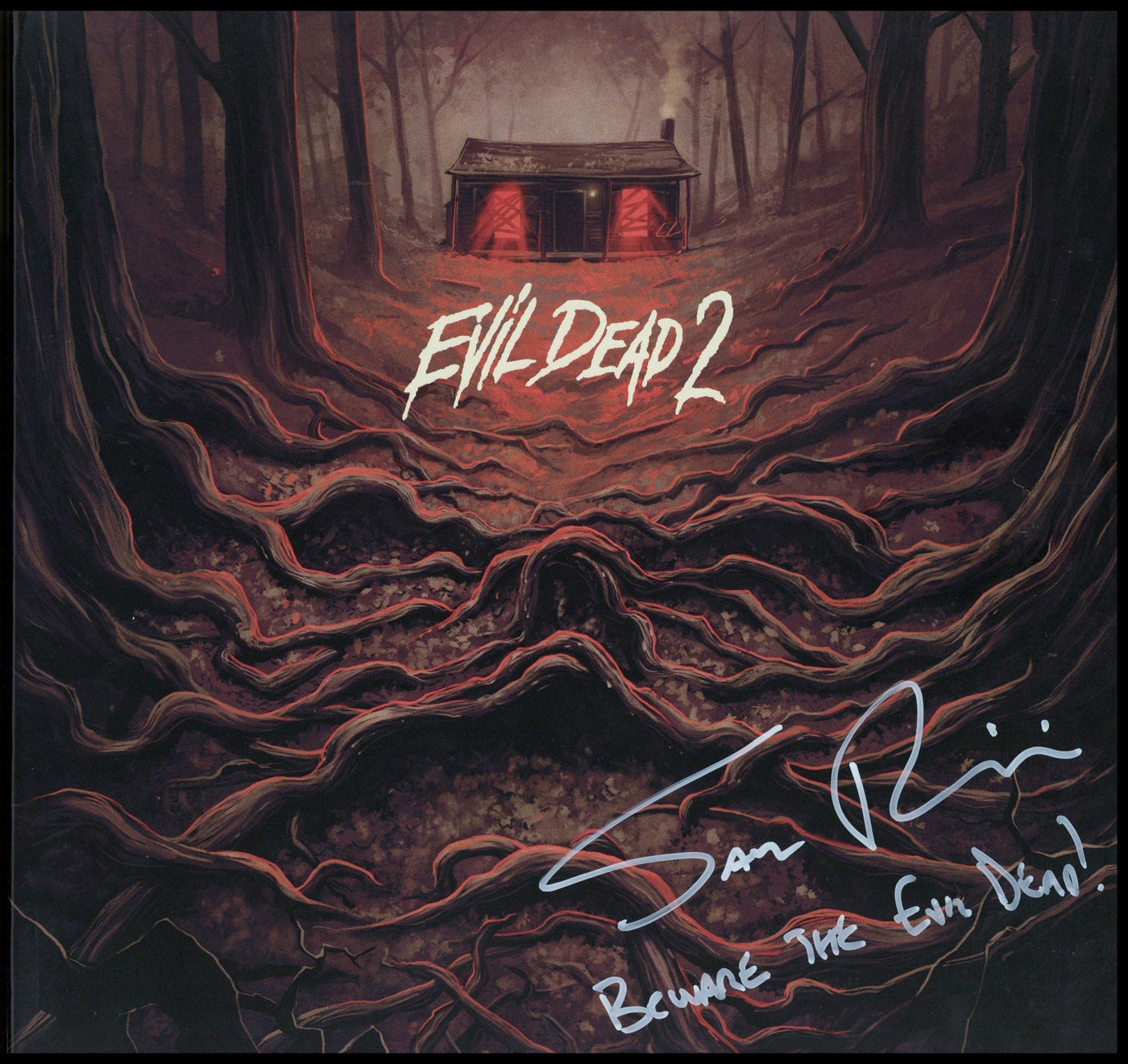 Sam Raimi Signed Evil Dead 2 Vinyl LP Limited Autographed JSA COA