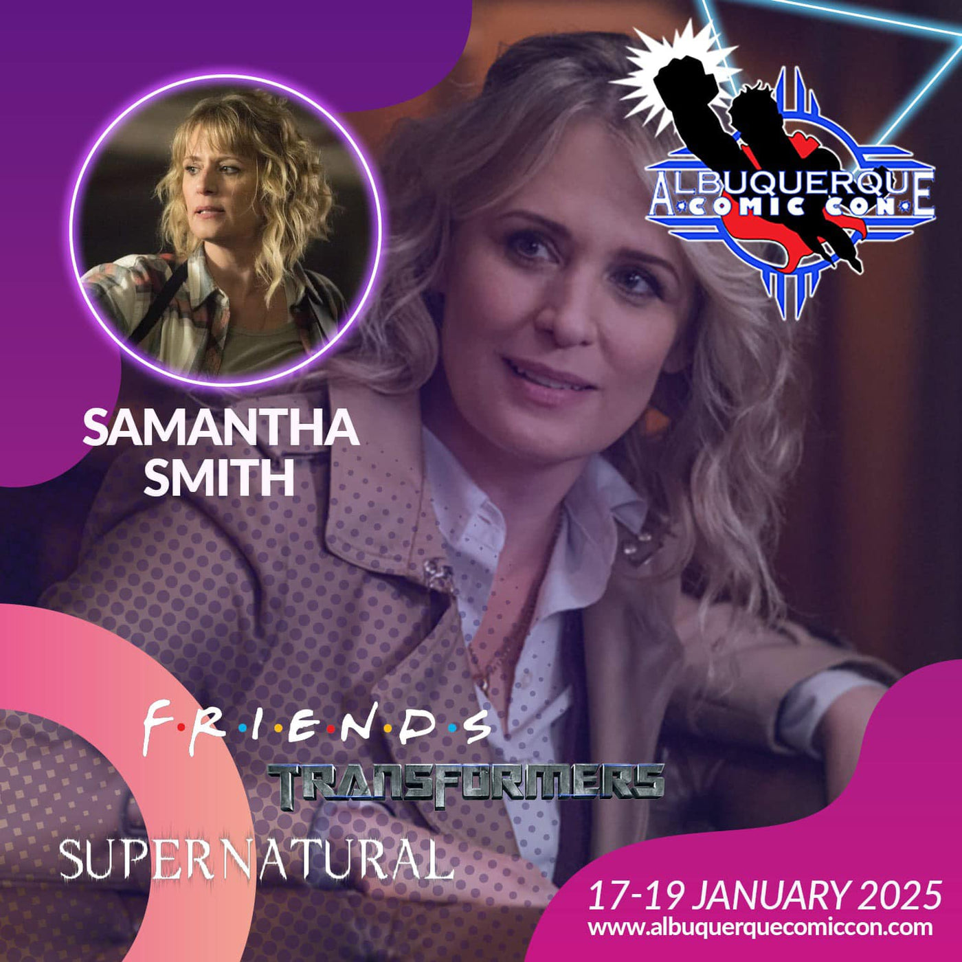 Samantha Smith Official Autograph Mail-In Service - Albuquerque Comic Con 2025