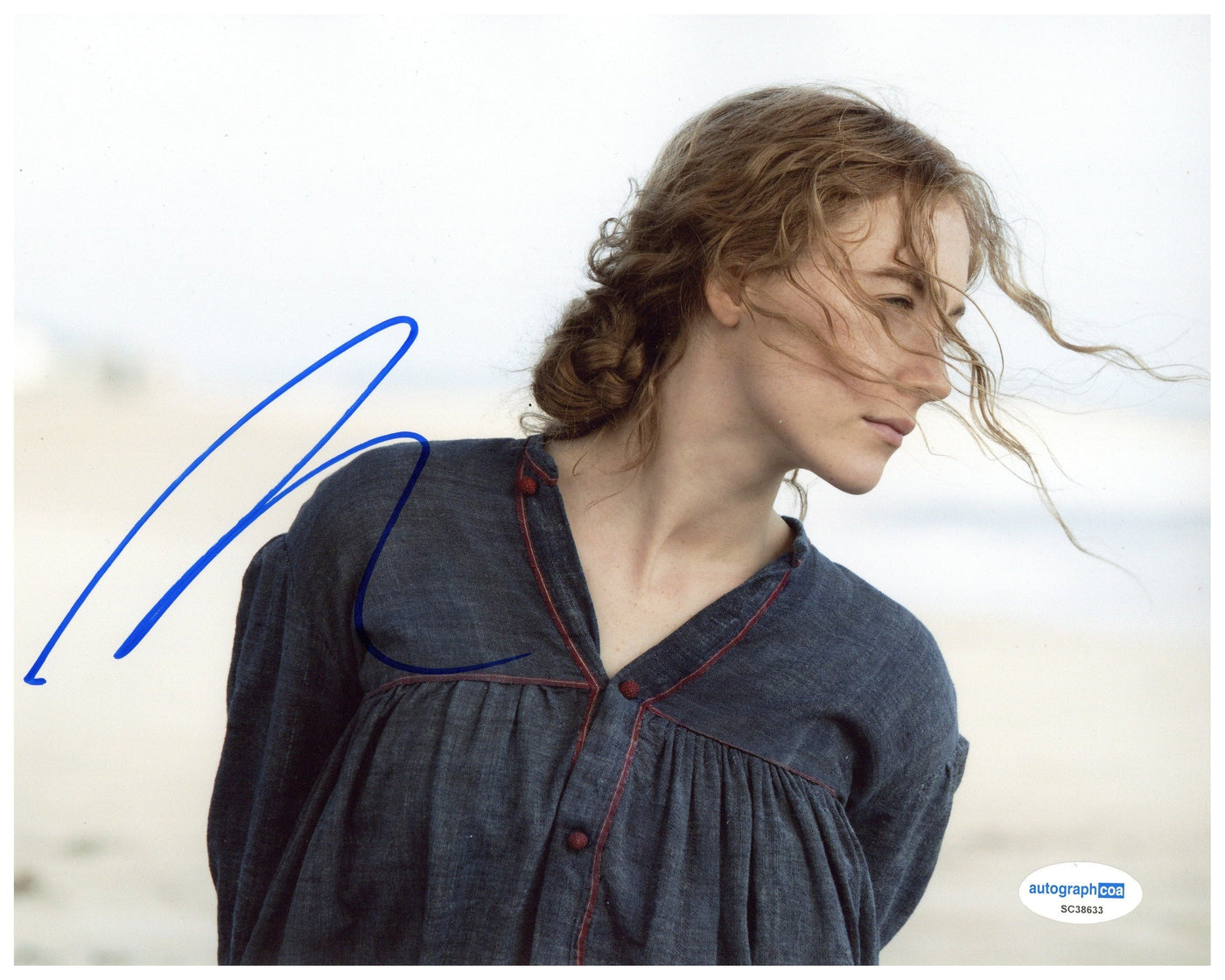 Saoirse Ronan Signed 8x10 Photo Little Woman Autographed AutographCOA