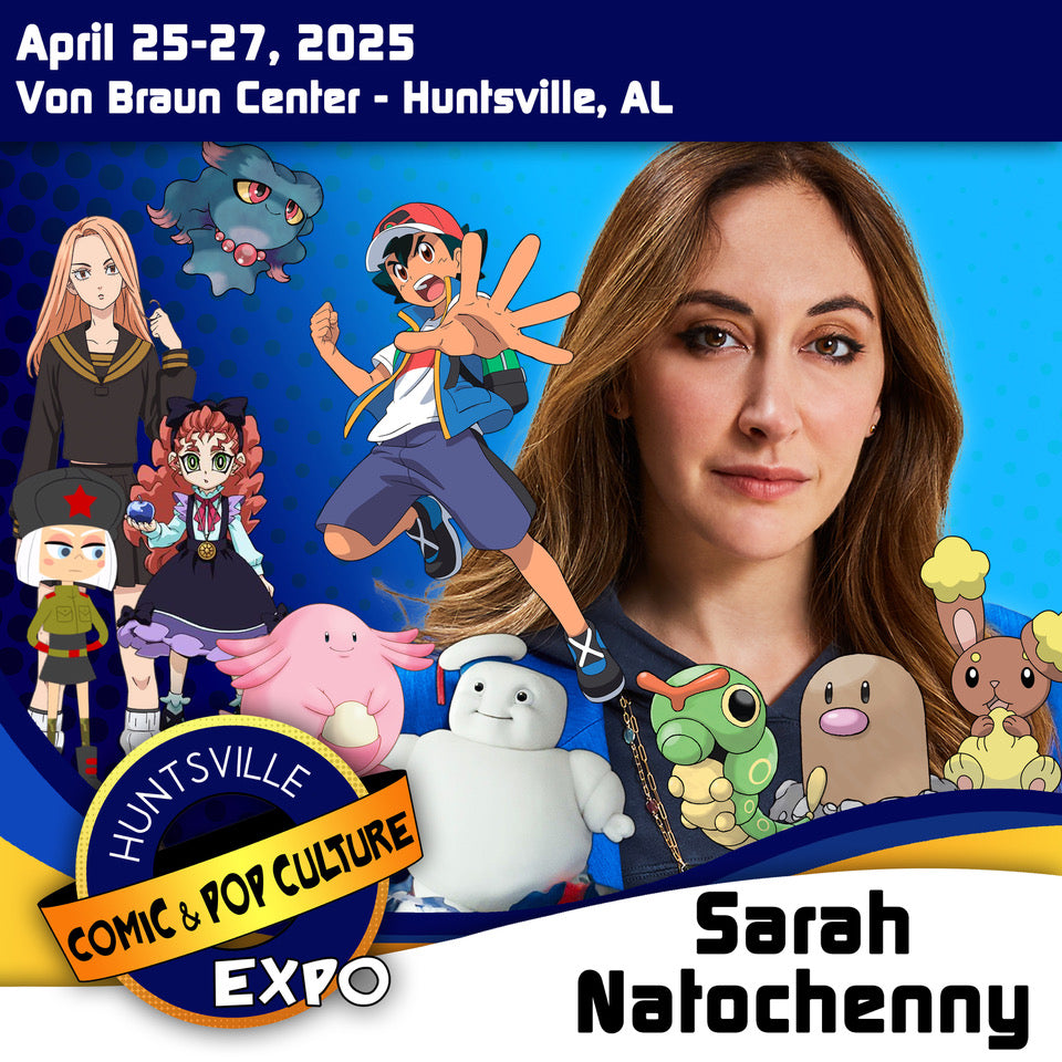 Sarah Natochenny Official Autograph Mail-In Service - Huntsville Expo 2025