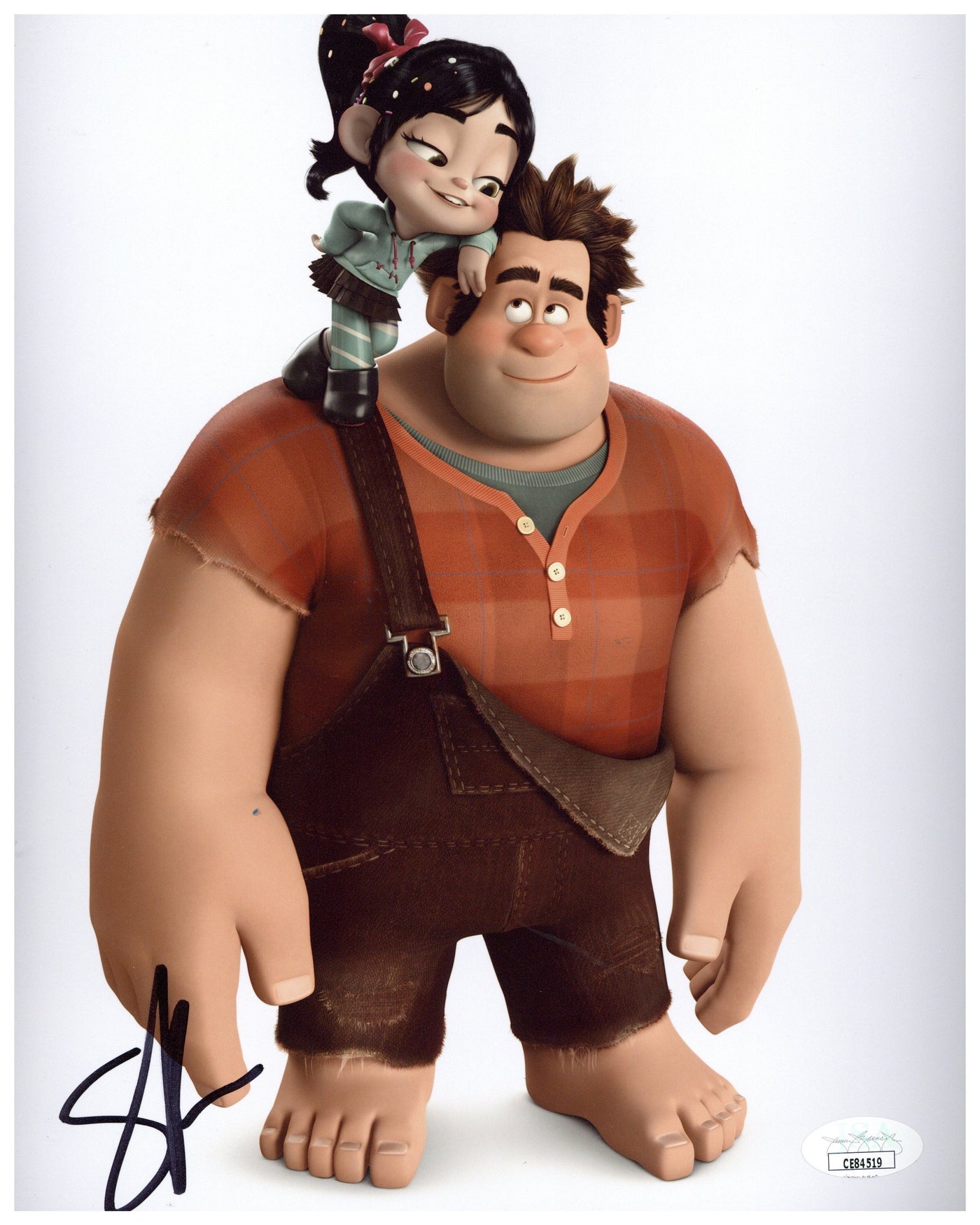 Sarah Silverman Signed 8x10 Photo Wreck-It Ralph Authentic Autographed JSA COA 1
