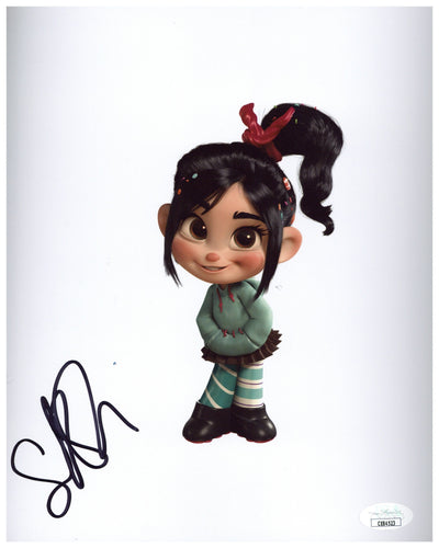 Sarah Silverman Signed 8x10 Photo Wreck-It Ralph Authentic Autographed JSA COA