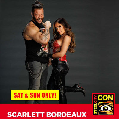 Scarlett Bordeaux Official Autograph Mail-In Service - Steel City Con Dec 2025