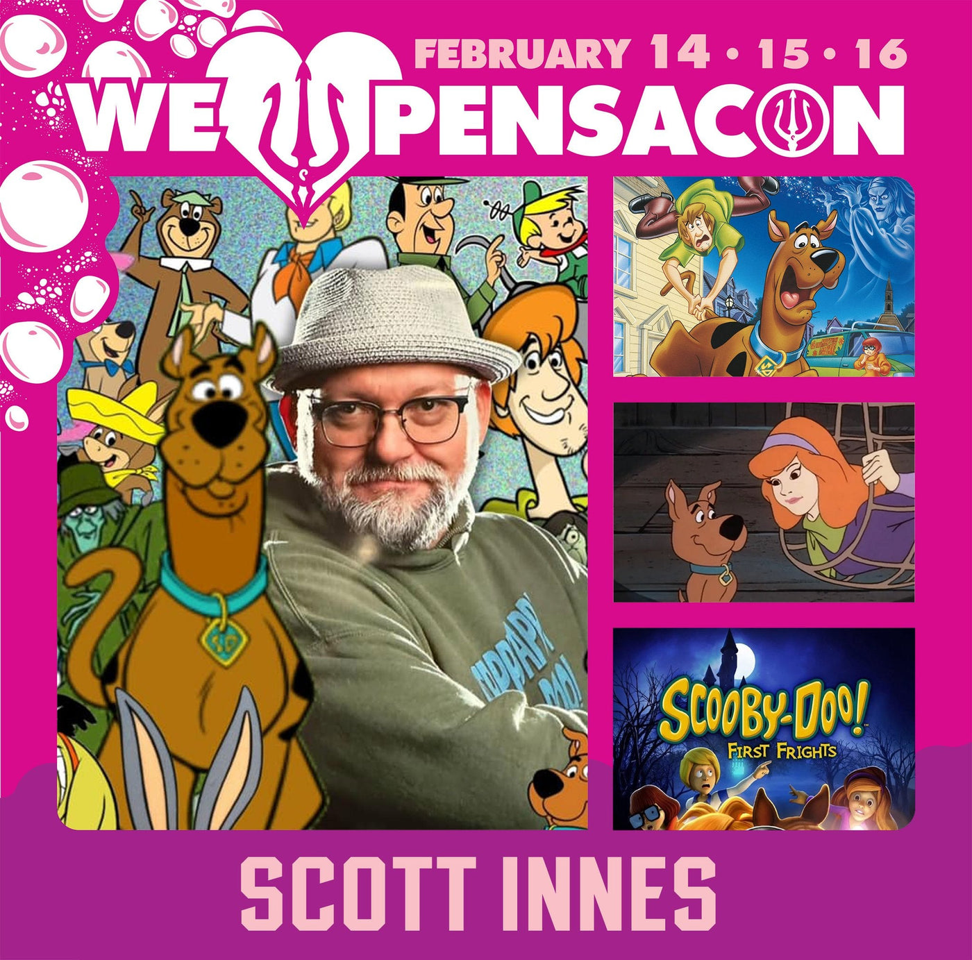 Scott Innes Official Autograph Mail-In Service - Pensacon 2025