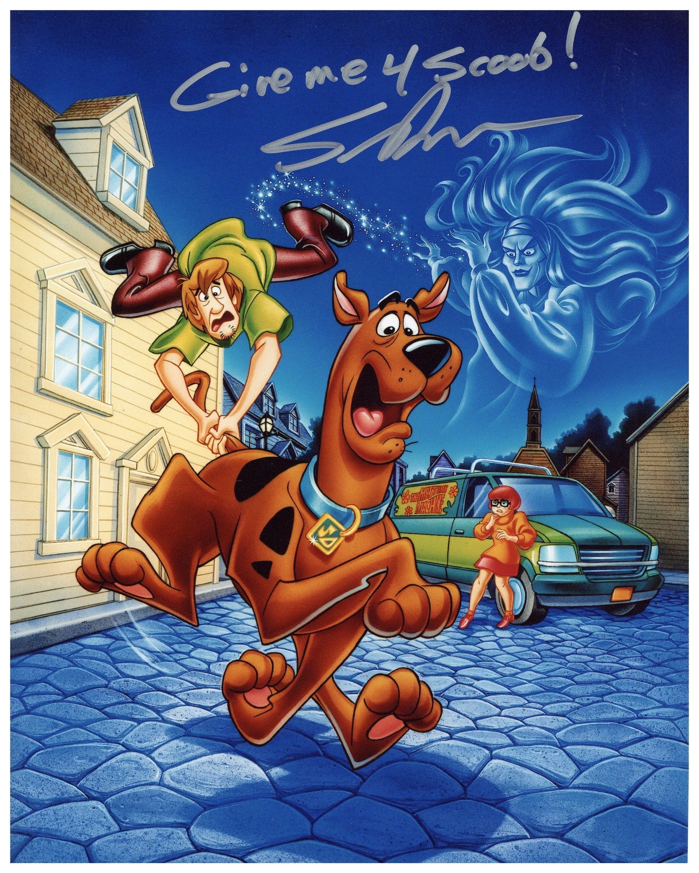 Scott Innes Signed 8x10 Photo Scooby Doo Autographed Zobie COA #3
