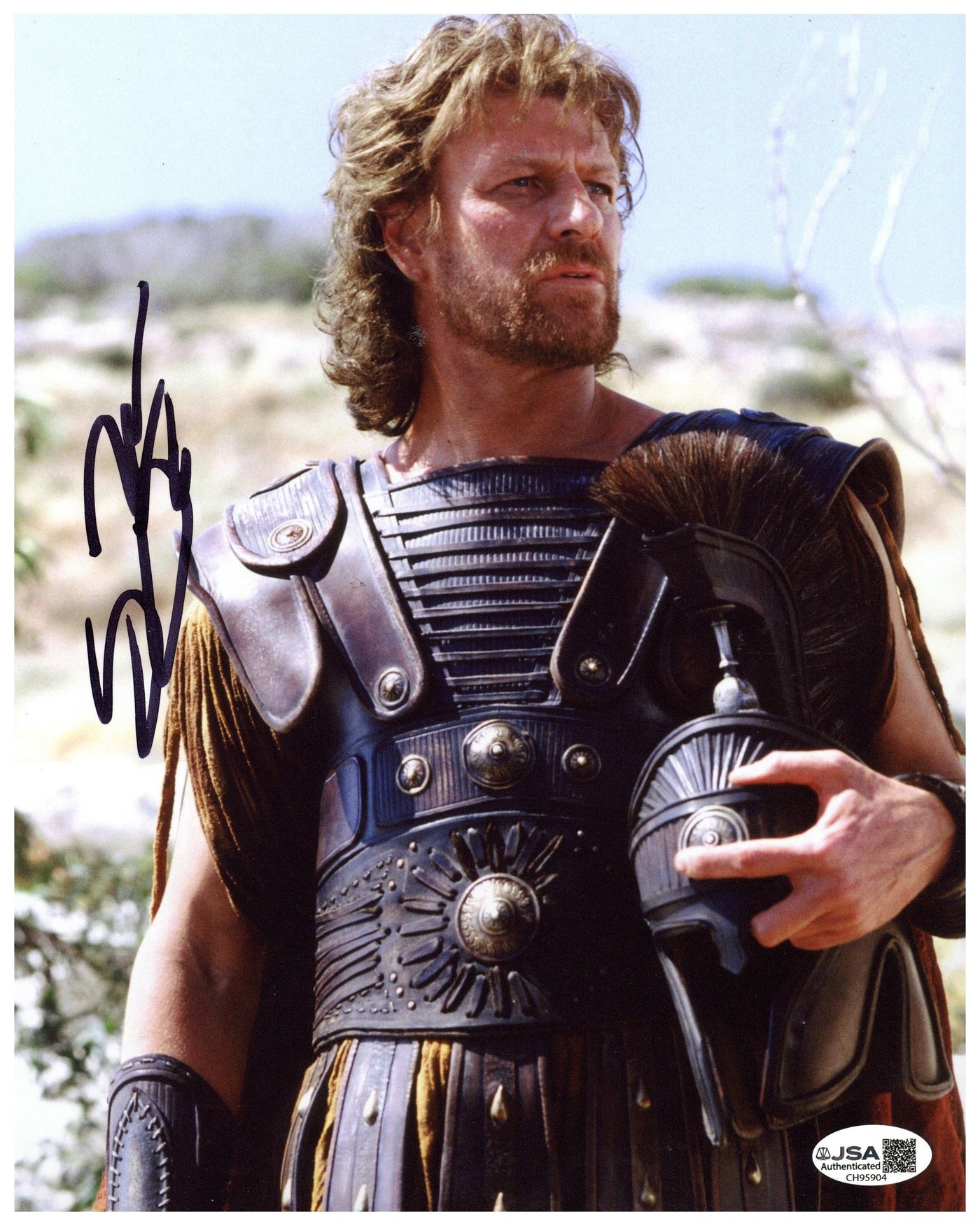 Sean Bean Signed 8x10 Photo Troy Autographed JSA COA