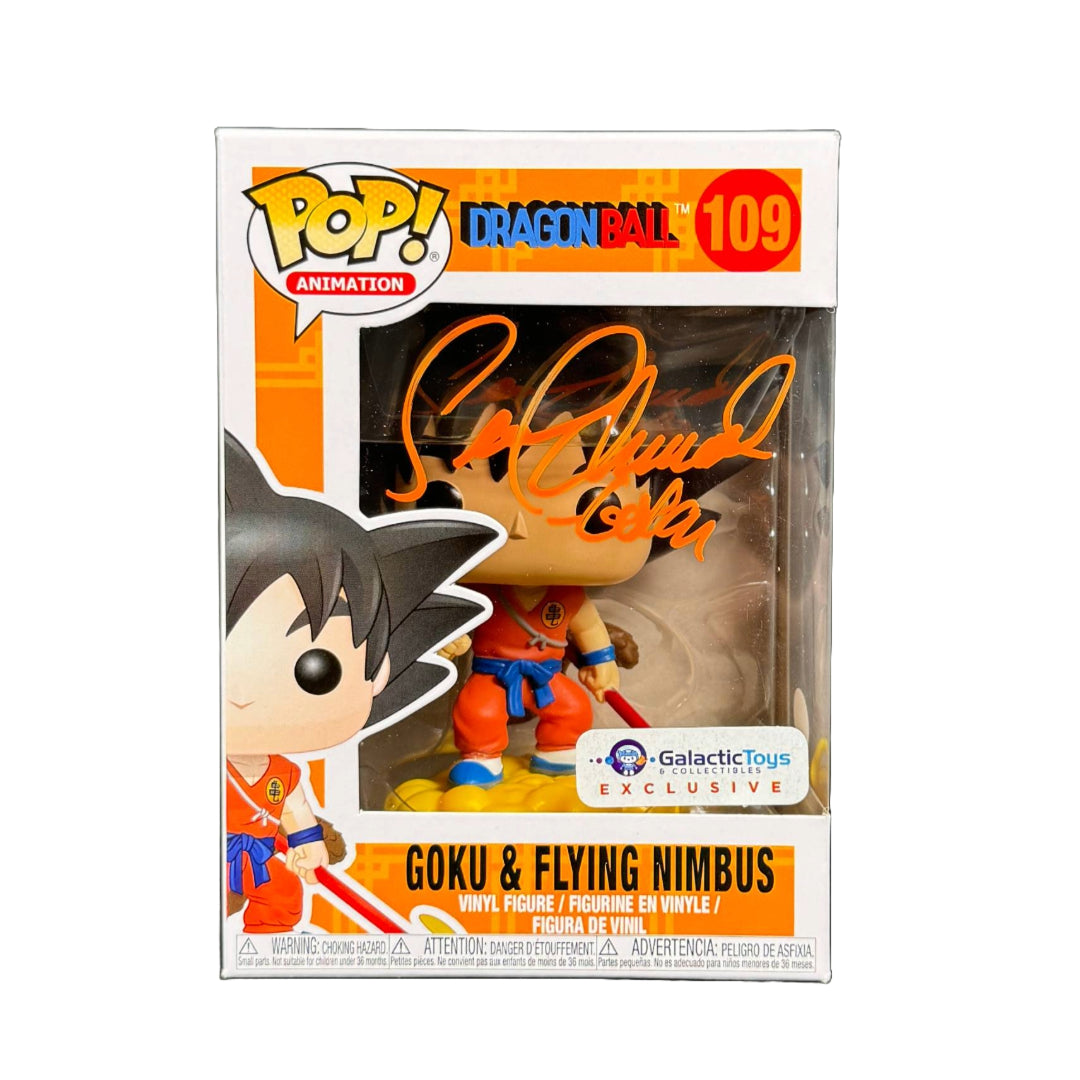 Sean Schemmel Signed Funko POP Dragon Ball Z GOKU Autographed JSA COA