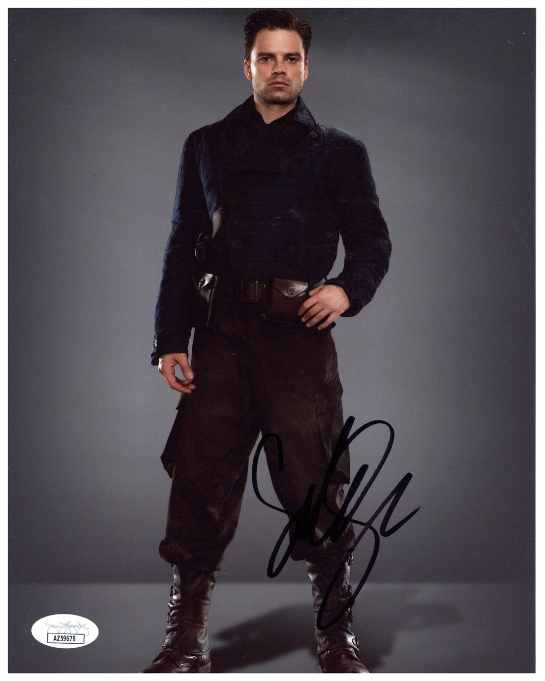 Sebastian Stan セバスチャンスタン　直筆サイン　アベンジャーズ Sebastian Stan Signed 8x10 Photo Marvel The Winter Solider