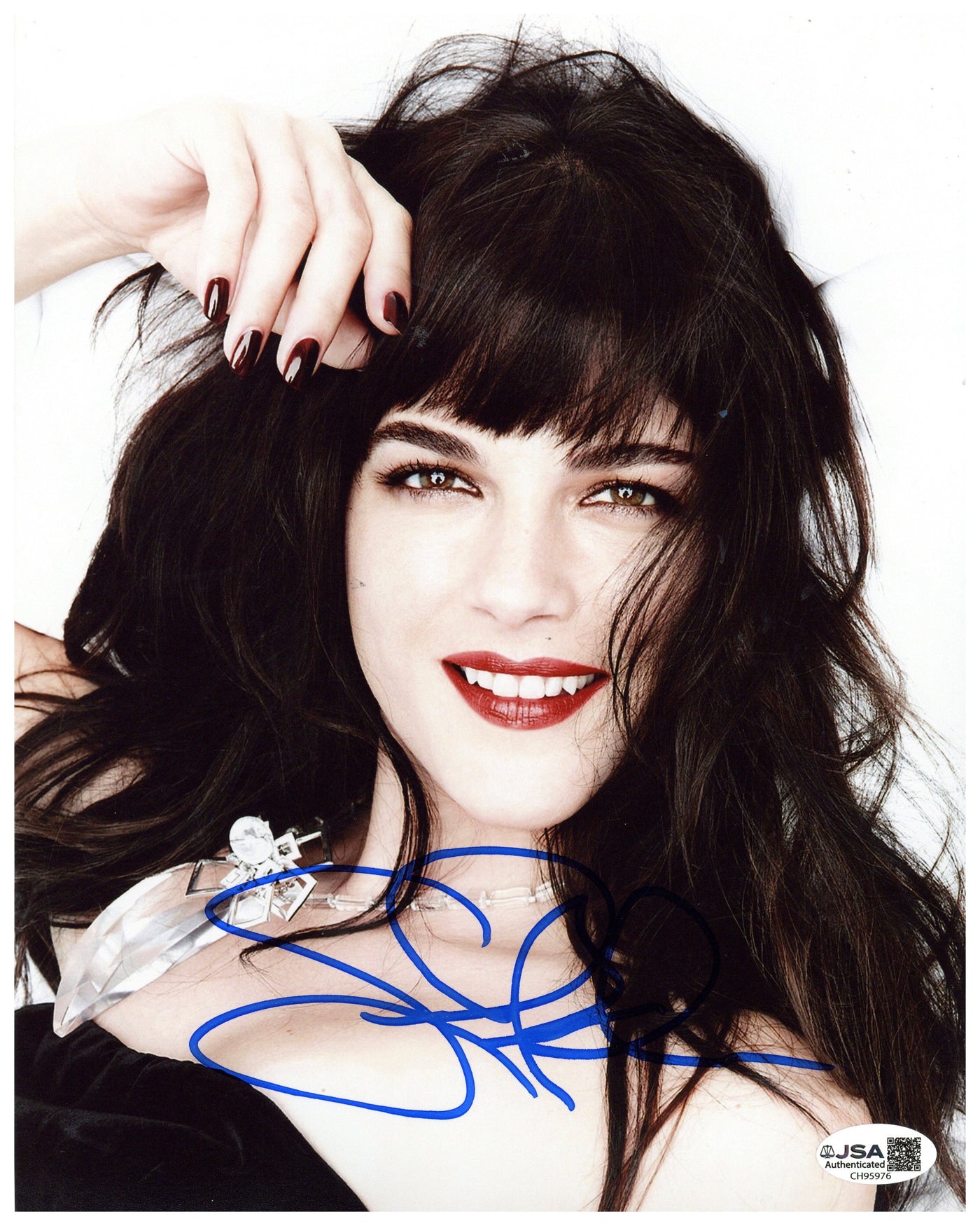 Selma Blair Signed 8x10 Photo Hell Boy Autographed JSA COA 2