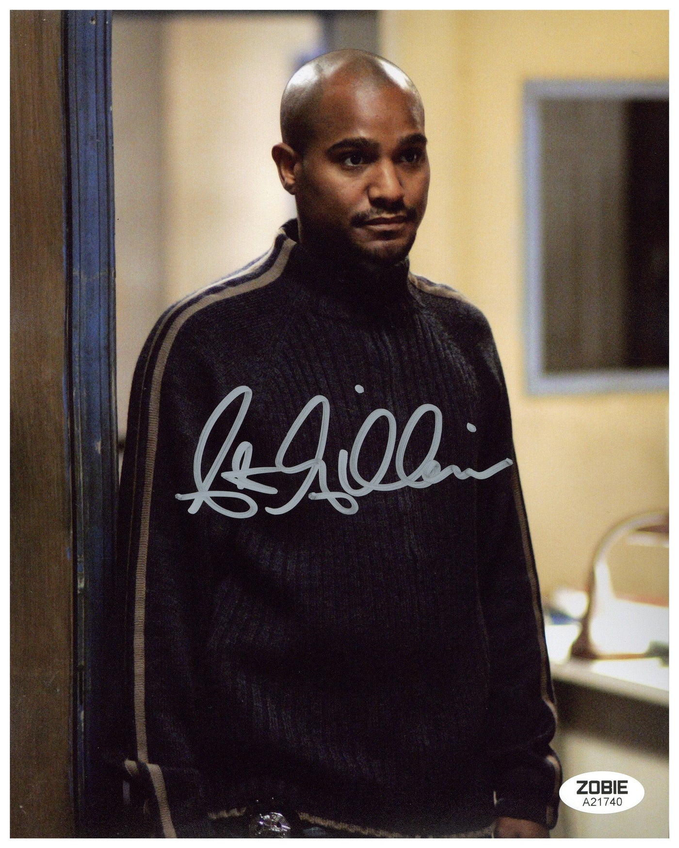 Seth Gilliam Signed 8x10 Photo The Wire Ellis Autographed JSA COA