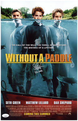 Image of Seth Green Signed 11x17 Photo Without a Paddle Authentic Autographed JSA COA