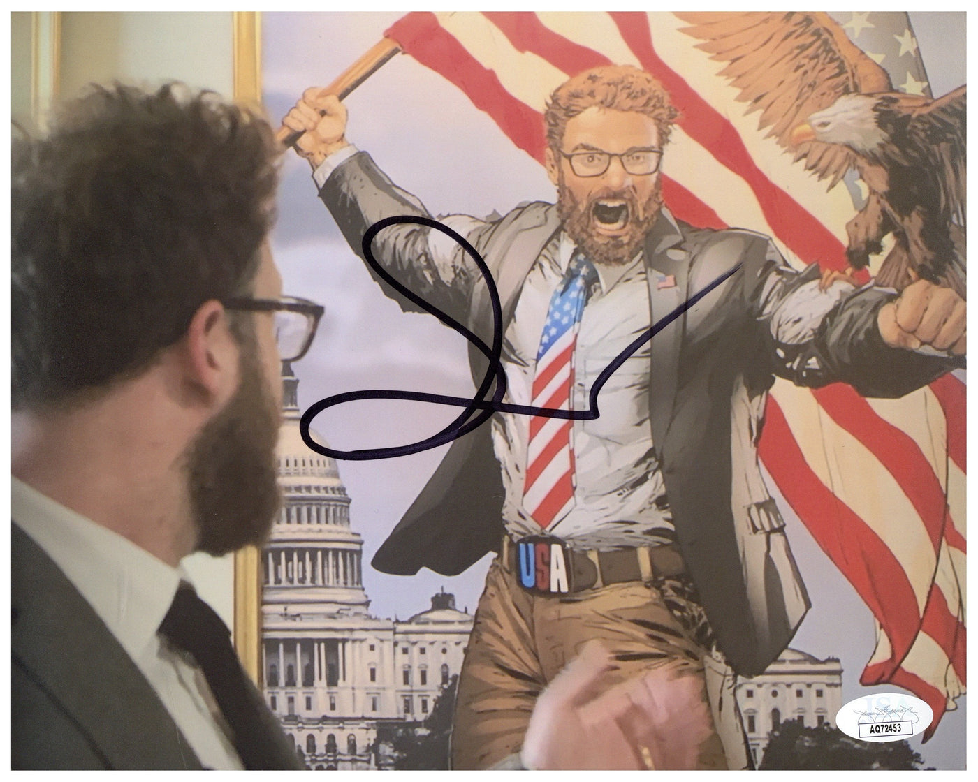 Seth Rogan Signed 8x10 Photo Autographed JSA COA 2 – Zobie Productions