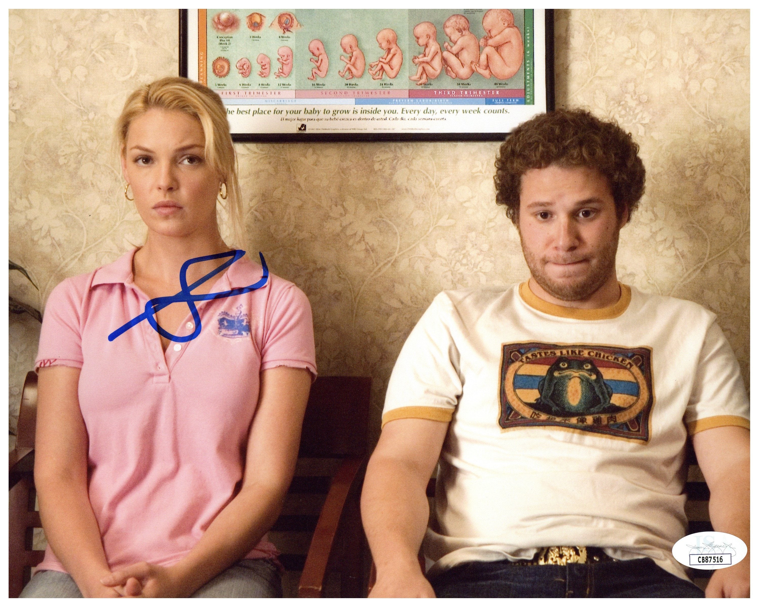Seth Rogan Baseball Bat Seth Rogan Signed 8x10 Photo Knocked Up Autographed JSA COA – Zobie ...