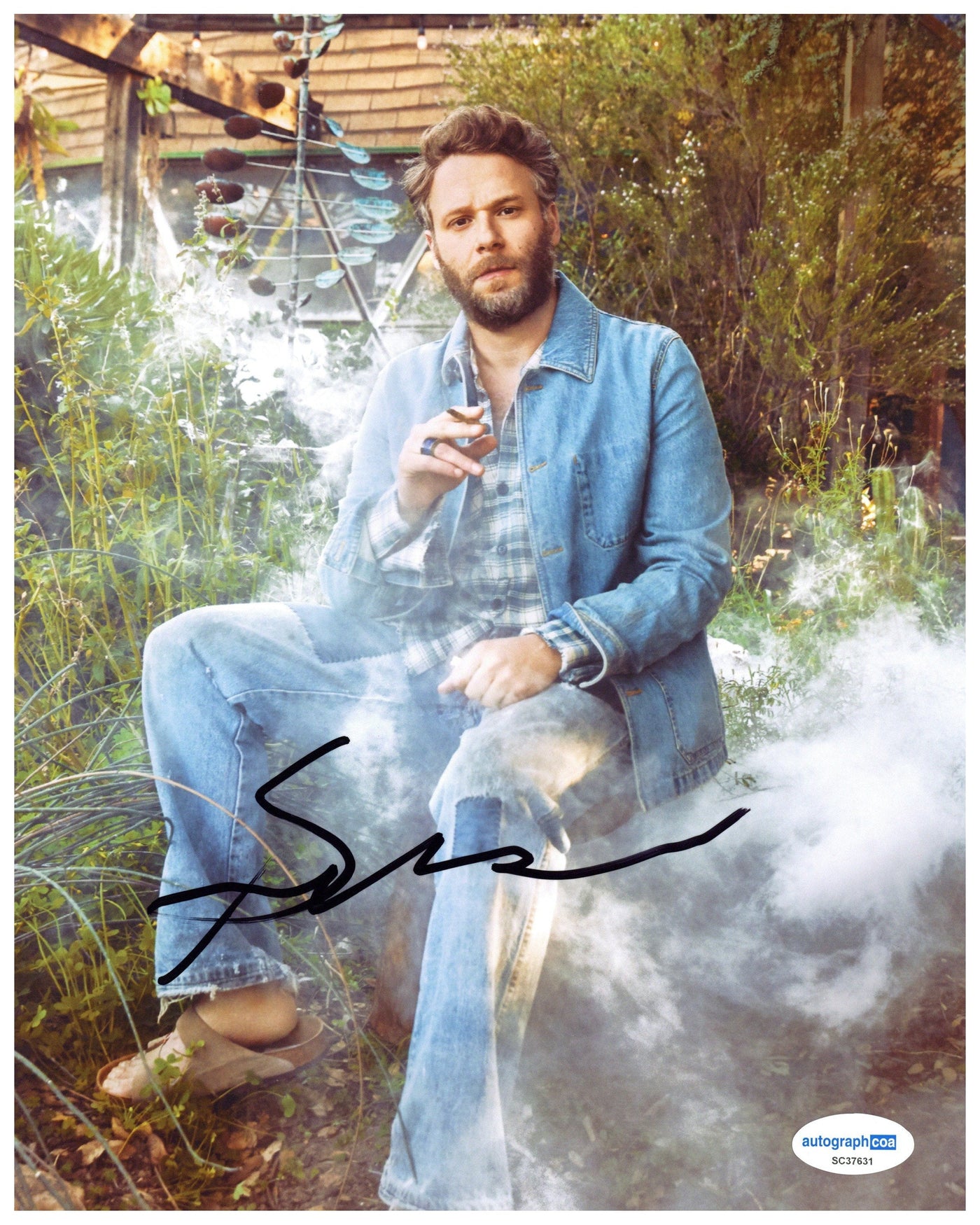Seth Rogen Signed 8x10 Photo Pineapple Express Autographed ACOA