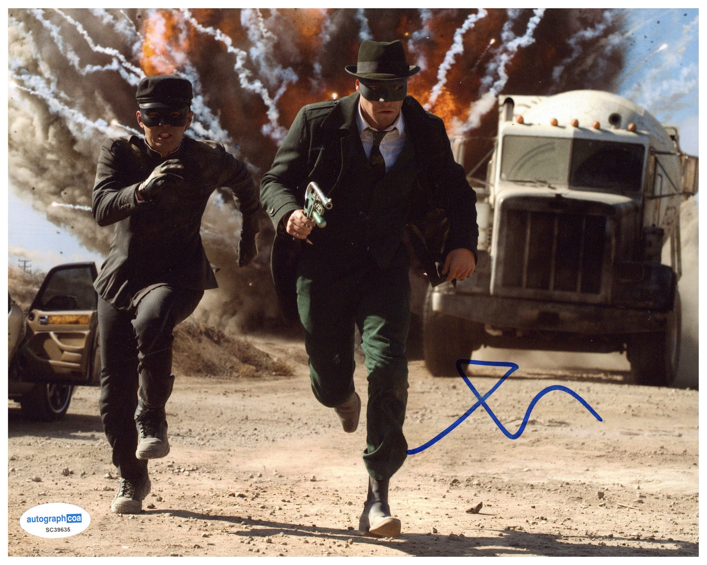 Seth Rogen Signed 8x10 Photo The Green Hornet Autographed ACOA