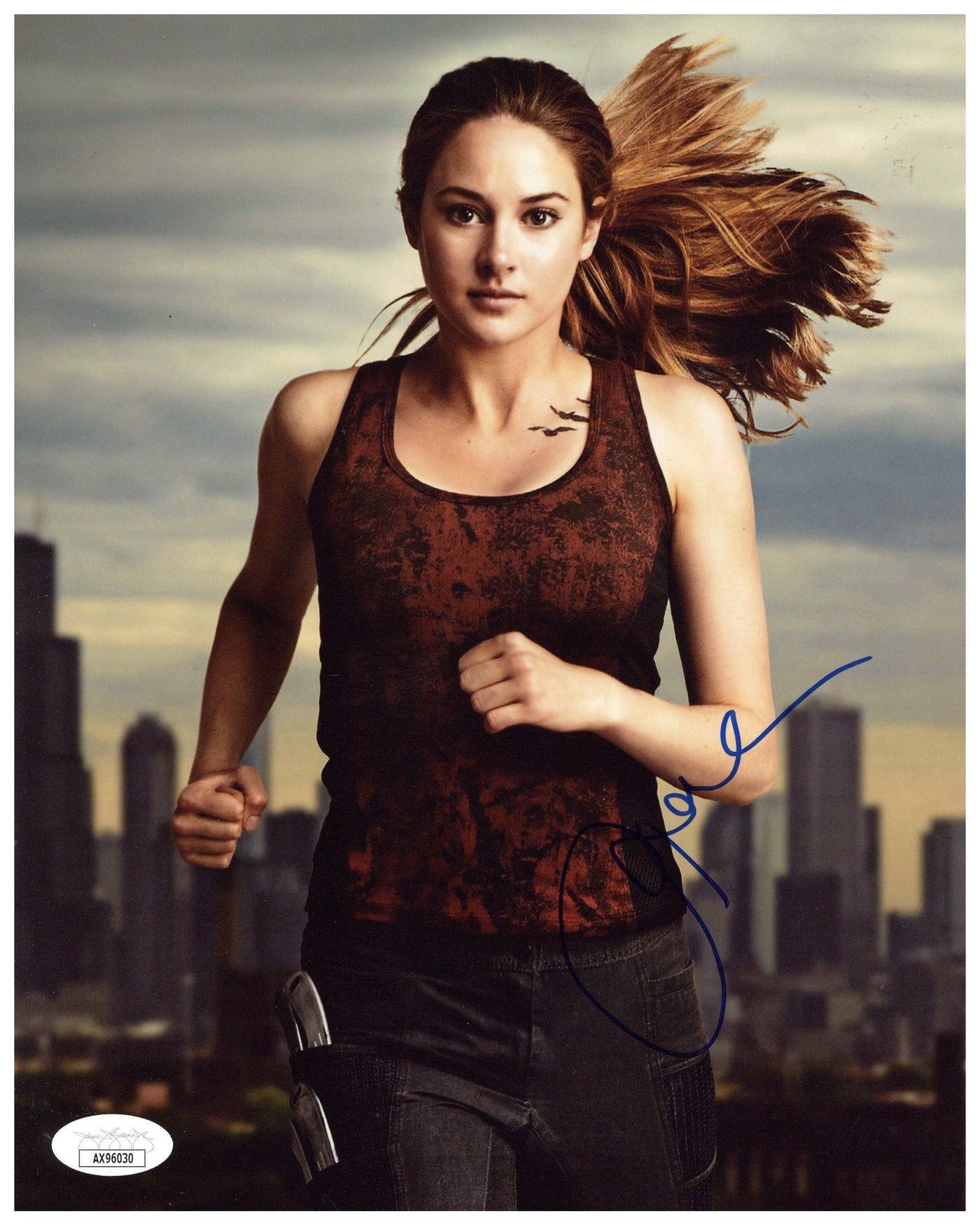 Shailene Woodley Signed 8x10 Photo Divergent Autographed JSA COA #2