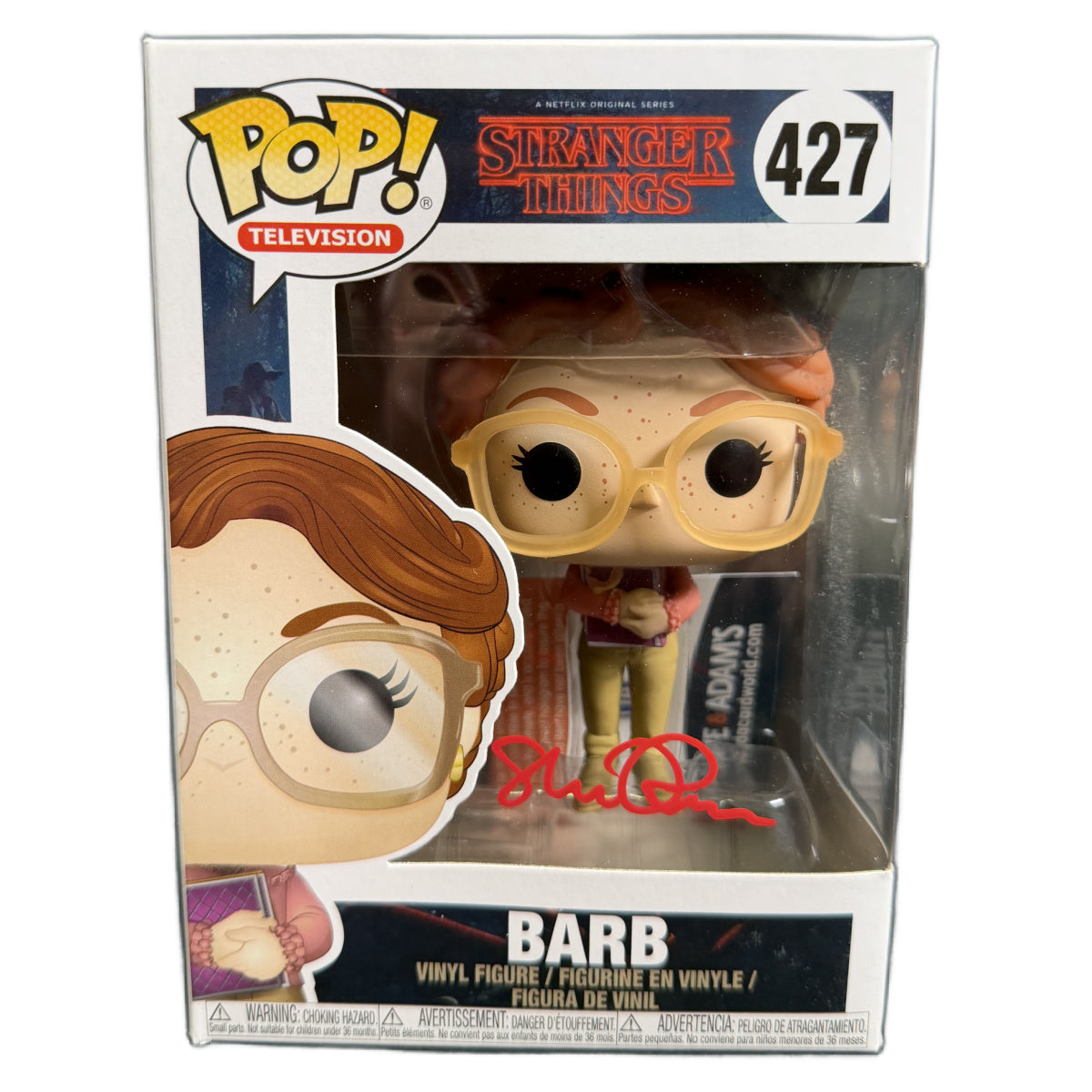 Shannon Purser Signed Funko POP Stranger Things Barb Autographed BAS COA
