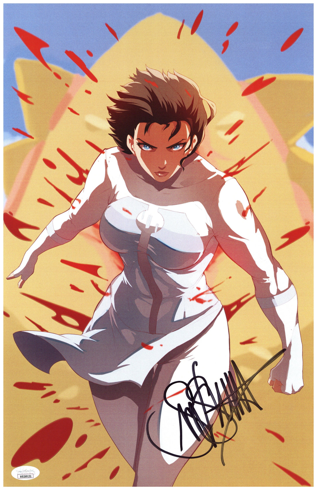 Shantel VanSanten Signed 11x17 Photo Invincible Anissa Autographed