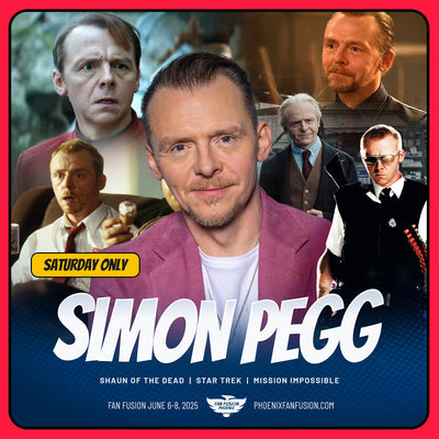 Simon Pegg Official Autograph Mail-In Service - Phoenix Fan Fusion 2025