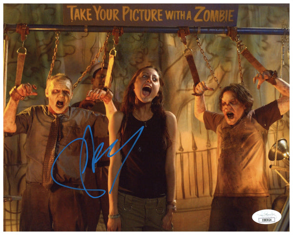 「ZOMBIO/死霊のしたたり」キャスト＆スタッフ直筆サイン入りスチール写真 Simon Pegg Signed 8x10 Photo Land Of The Dead Autographed JSA COA