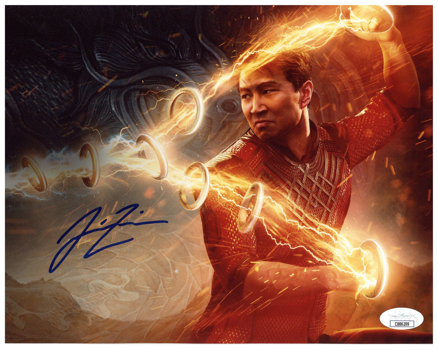 Simu Liu Signed 8x10 Photo Shang-Chi Autographed JSA COA 2