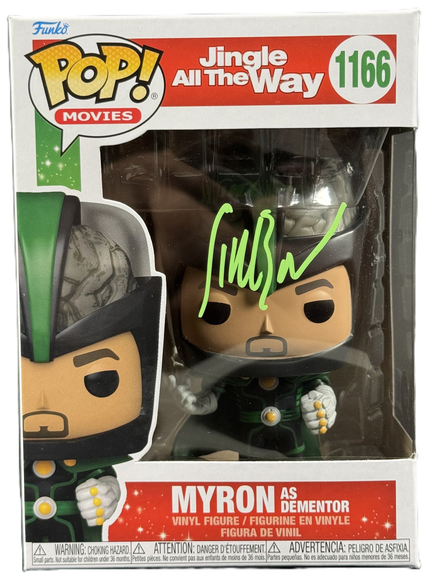 Sinbad Signed Funko POP Jingle All The Way Myron Dementor Autographed JSA COA