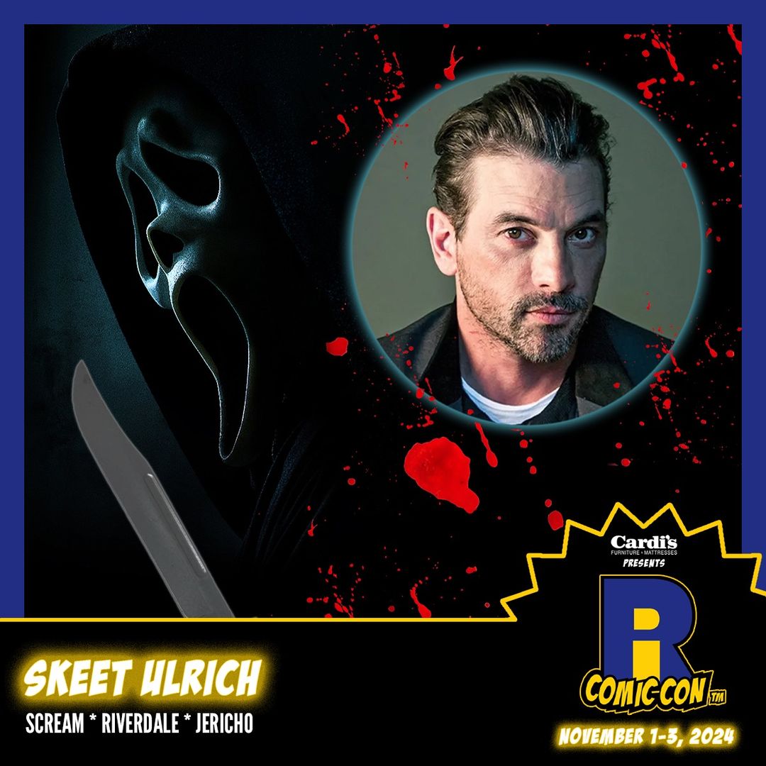 Skeet Ulrich Official Autograph Mail-In Service - Rhode Island Comic Con 2024