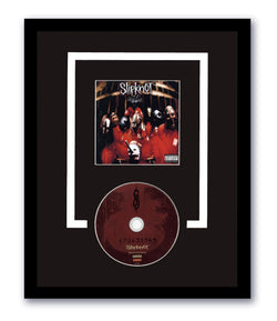 Image of Slipknot 11x14 Custom Framed Slipknot CD Corey Taylor