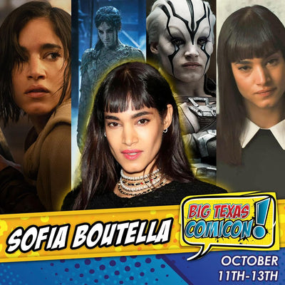 Sofia Boutella Official Autograph Mail-In Service - Big Texas Comicon 2024