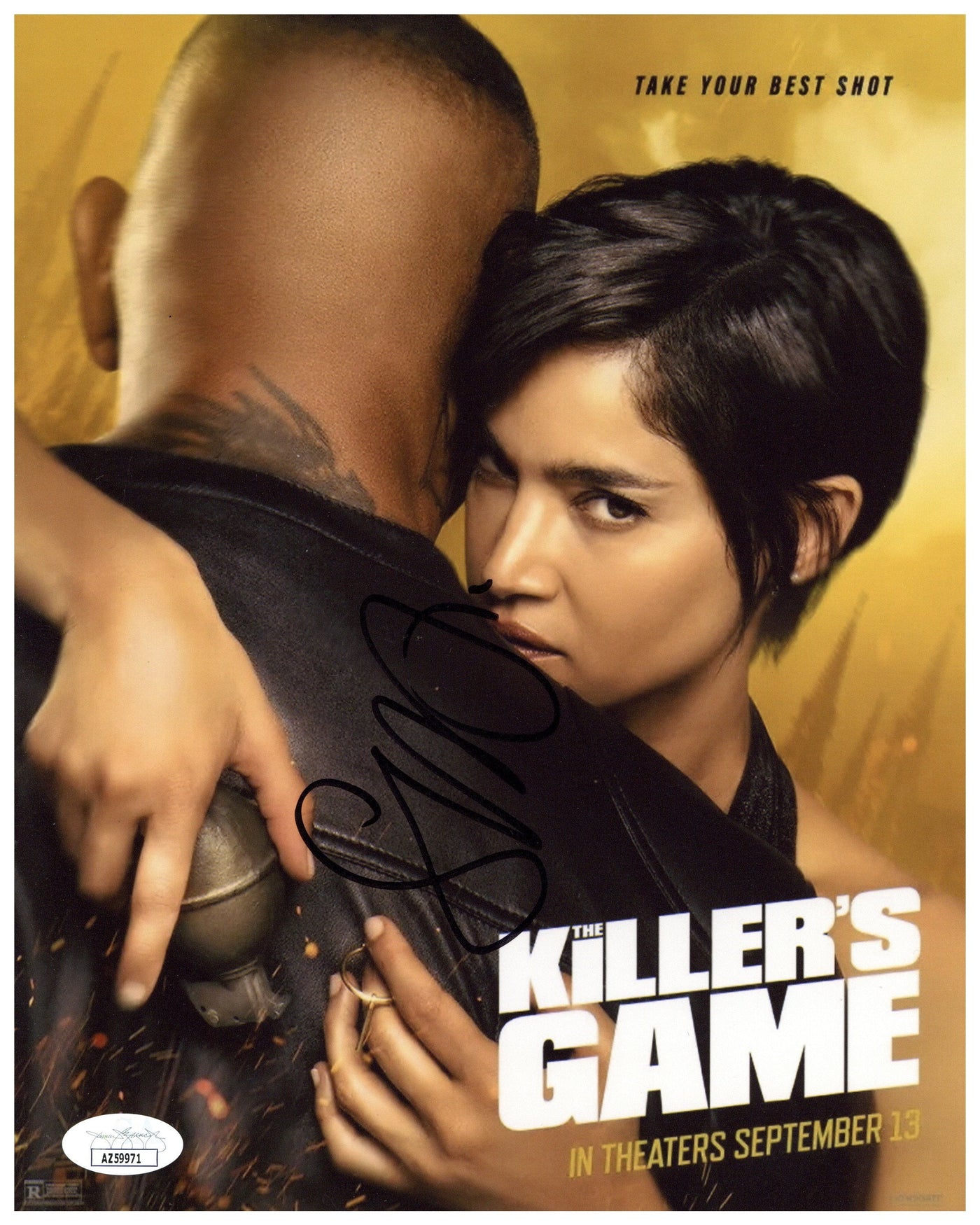 Sofia Boutella Signed 8x10 Photo The Killer's Game Autographed JSA COA