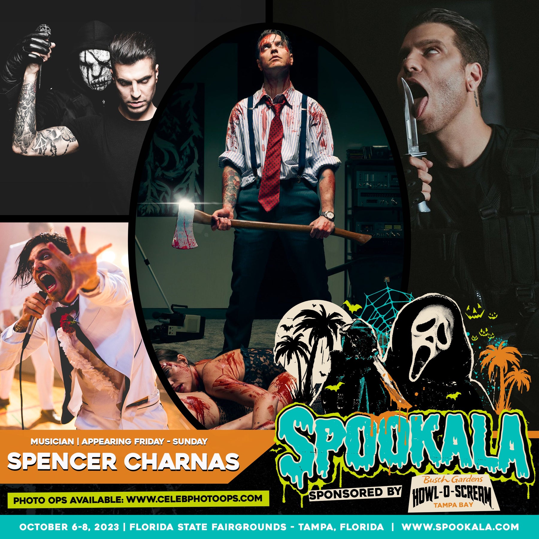 Spencer Charnas Official Autograph MailIn Service Spookala Tampa 20