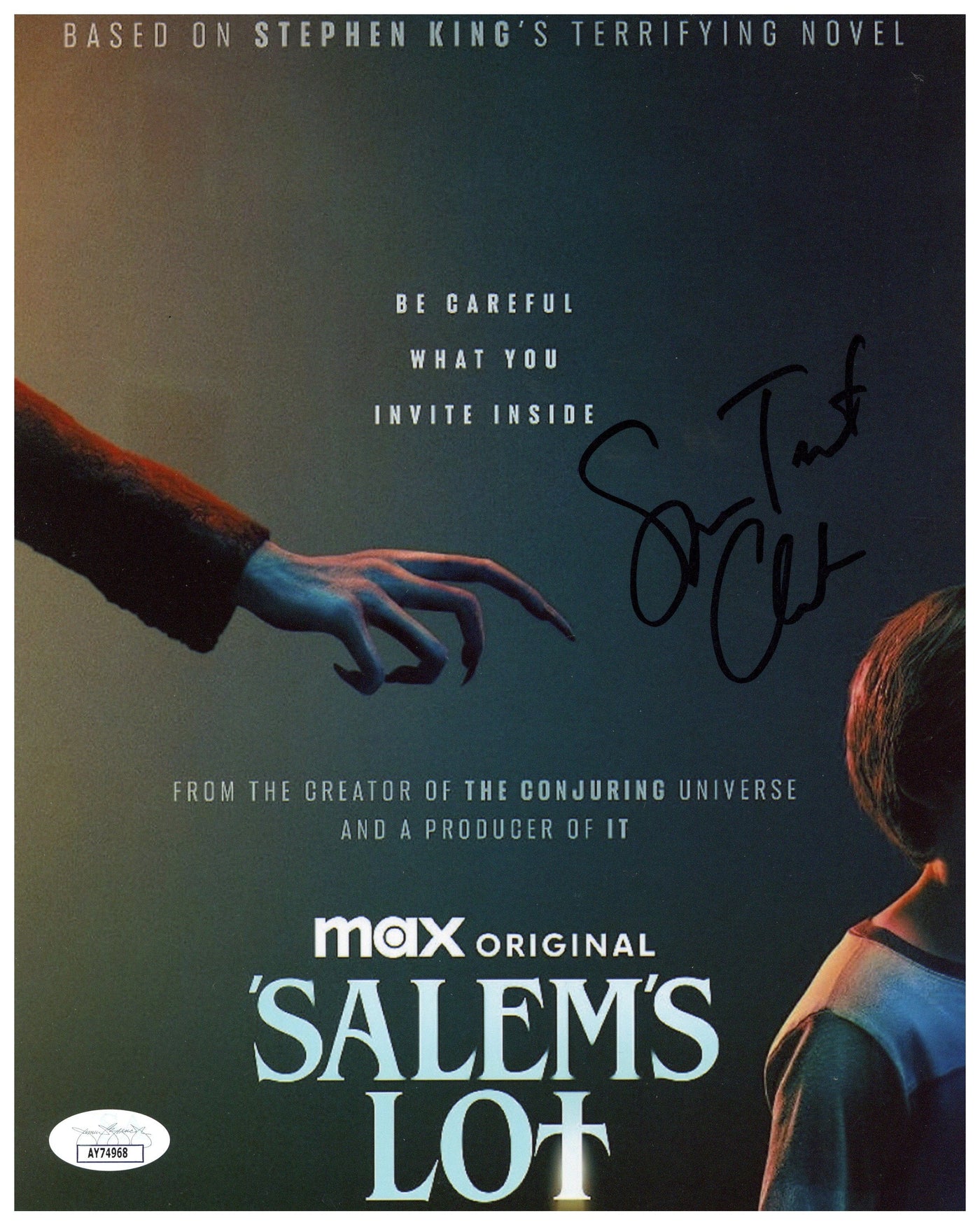 Spencer Treat Clark Signed 8x10 Photo Salem's Lot Autographed JSA COA