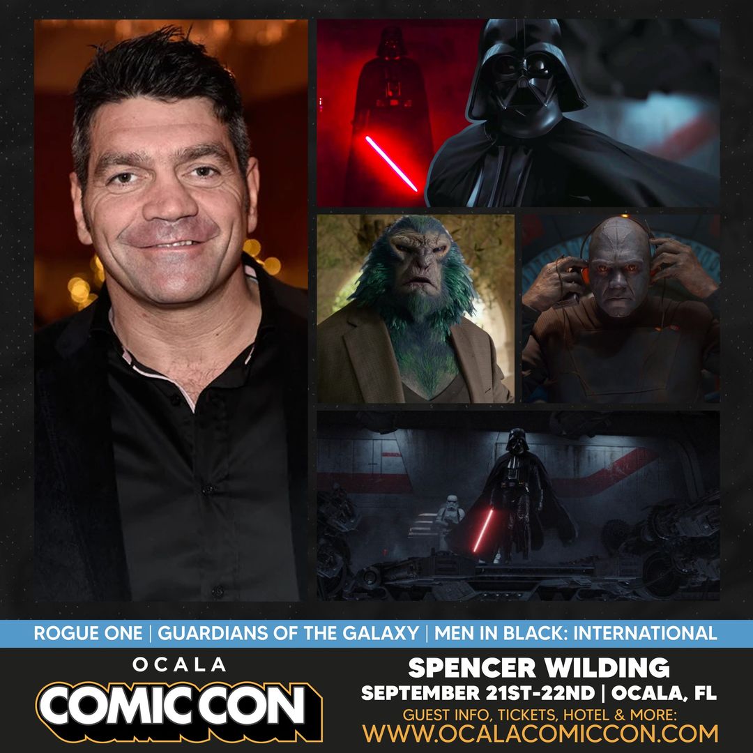 Spencer Wilding Official Autograph Mail-In Service - Ocala Comic Con 2024