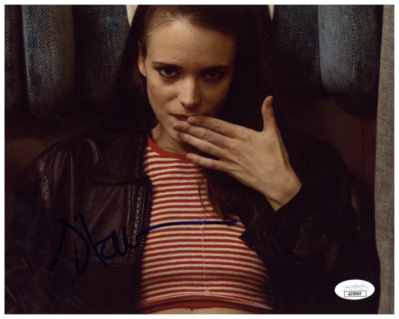 Stacy Martin Signed 8x10 Photo Nymphomaniac Autographed JSA COA 2