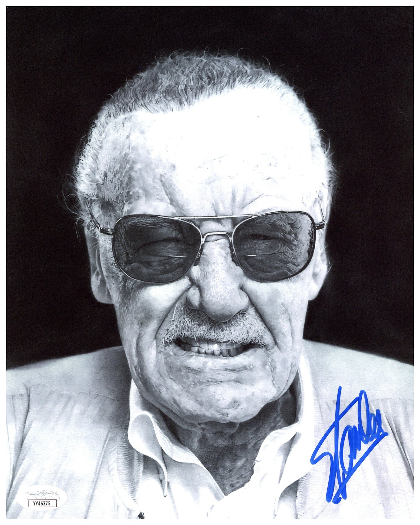 Stan Lee Signed 8x10 Photo Marvel Spider-Man Authentic Autographed JSA COA