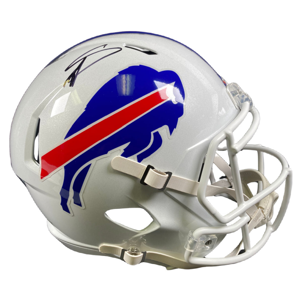 Stefon Diggs Autographed Buffalo Bills FS Speed Helmet Beckett COA