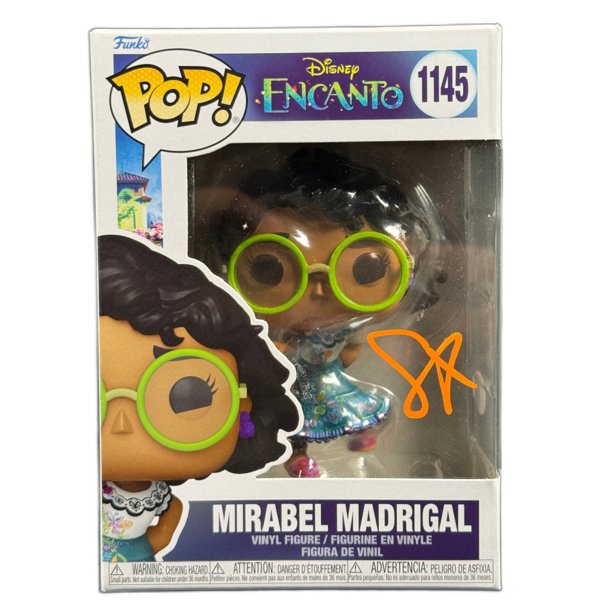 Stephanie Beatriz Signed Funko POP Encanto Mirabel Madrigal Autographed JSA COA