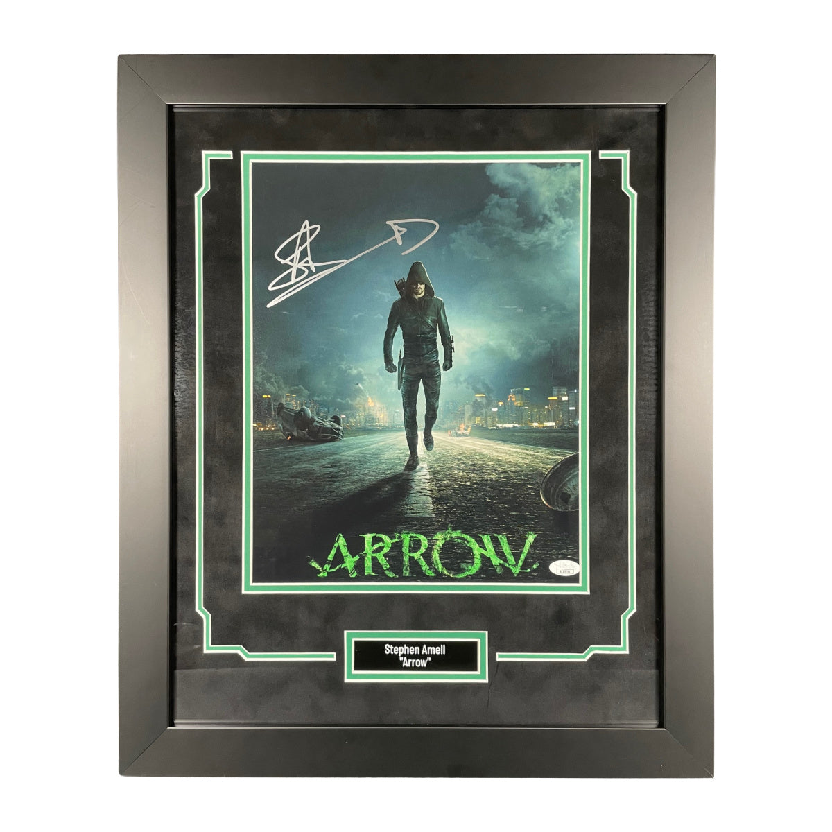Stephen Amell Signed 11x14 Photo Arrow Oliver Queen Autographed JSA COA
