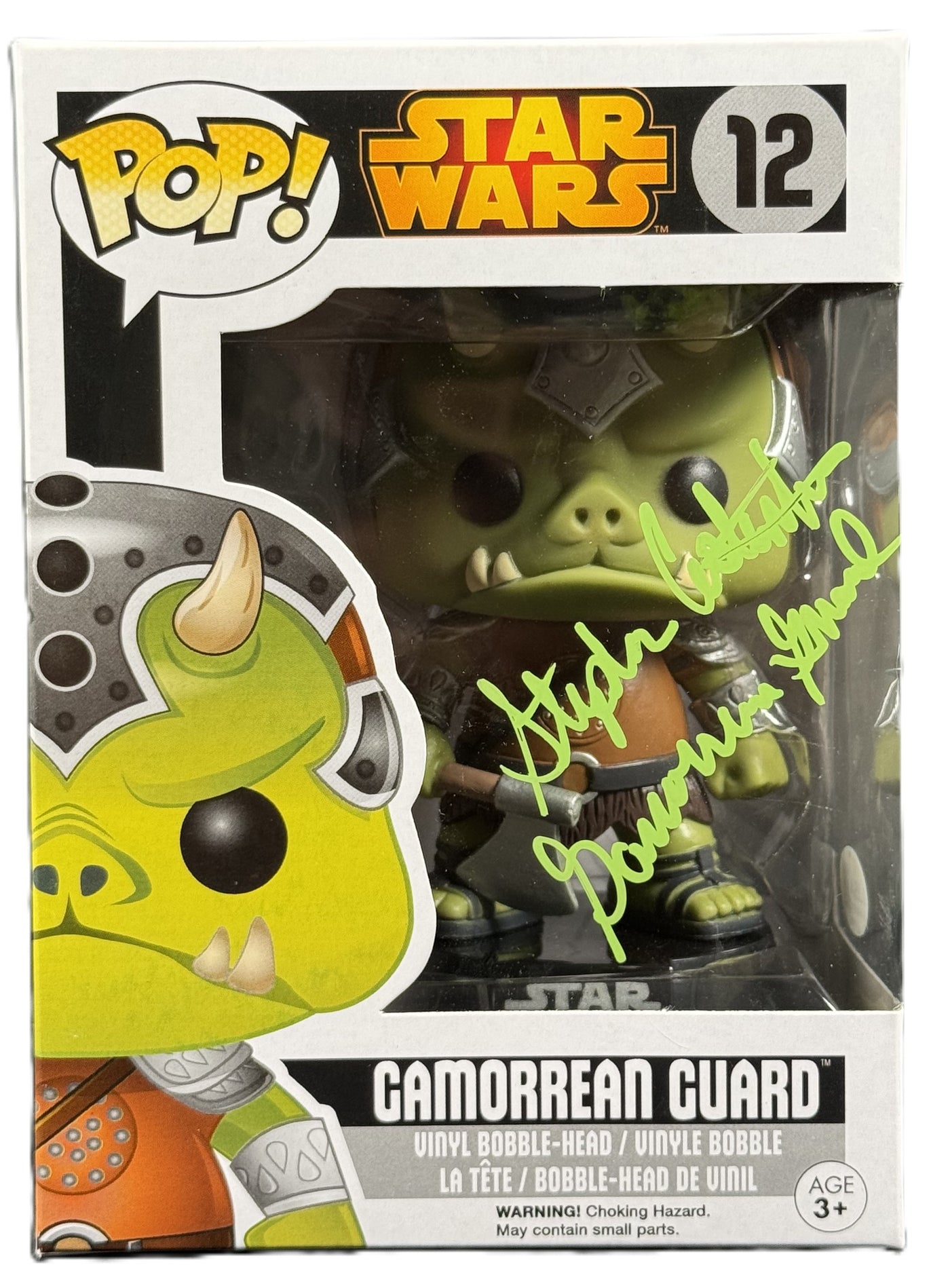 Stephen Costantino Signed Funko Pop Star Wars Gamorrean Guard Autographed JSA COA