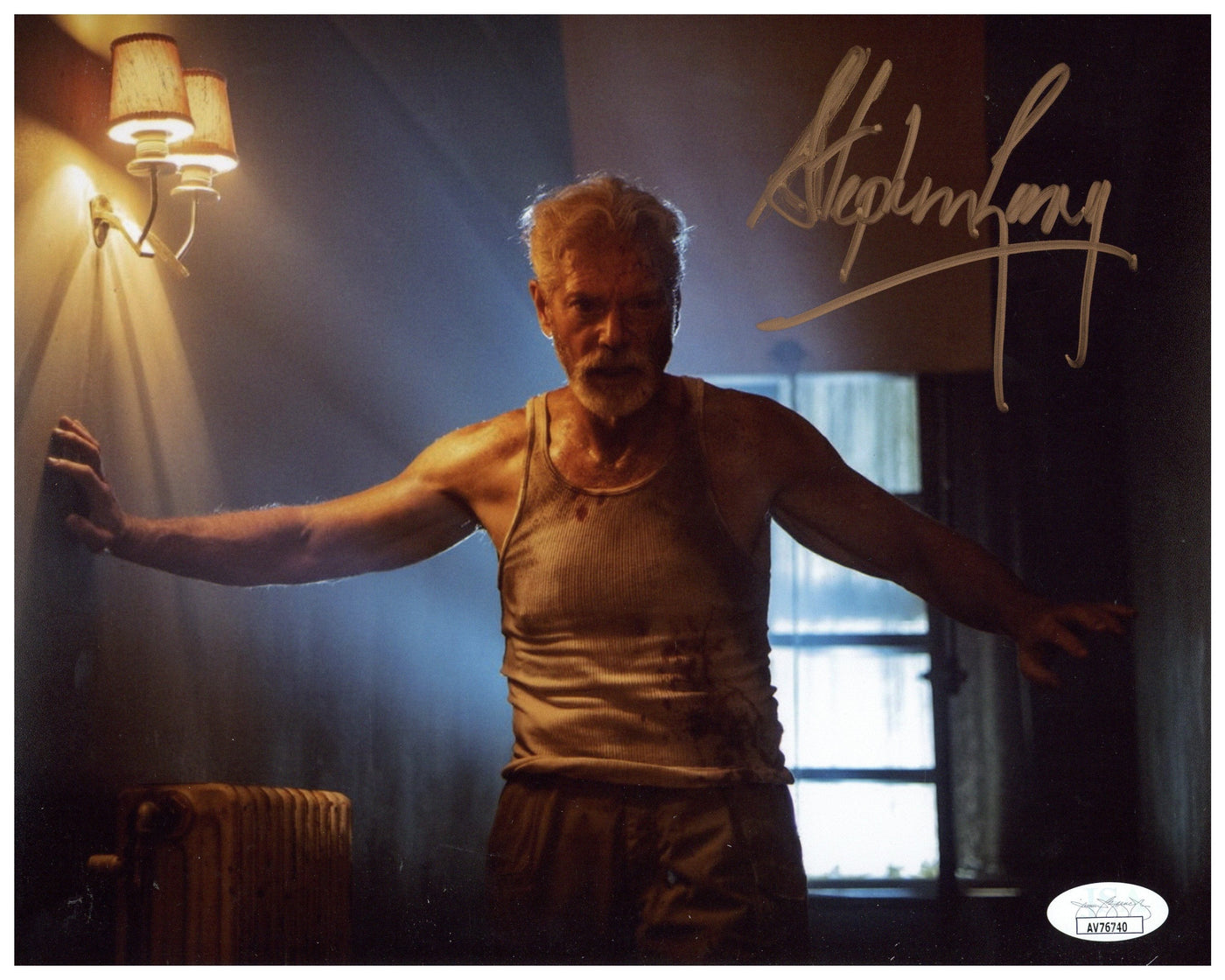 Stephen Lang Signed 8x10 Photo Don't Breathe Authentic Autographed JSA COA