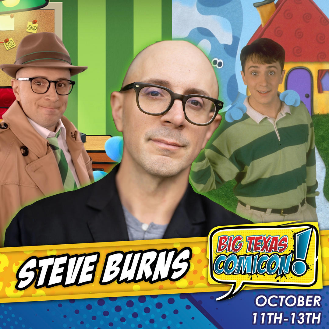 Steve Burns Official Autograph Mail-In Service - Big Texas Comicon 2024