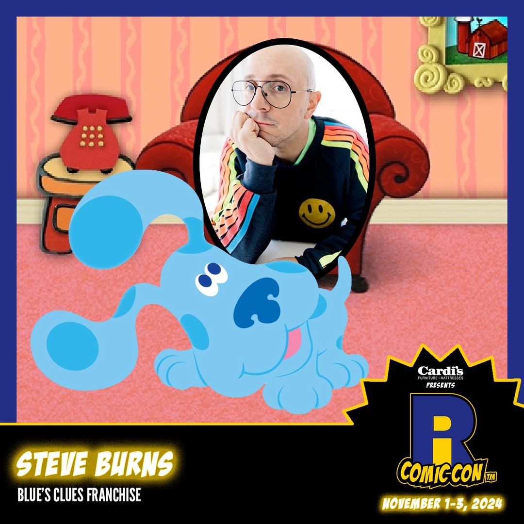 Steve Burns Official Autograph Mail-In Service - Rhode Island Comic Con 2024