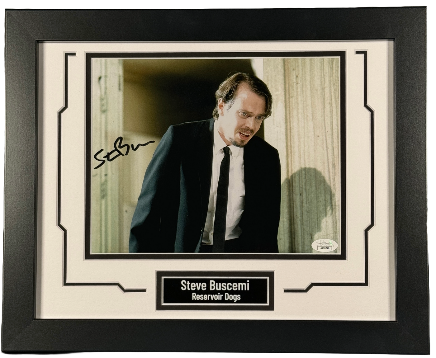 Steve Buscemi Signed Custom Framed 8x10 Photo Reservoir Dogs Autographed JSA COA