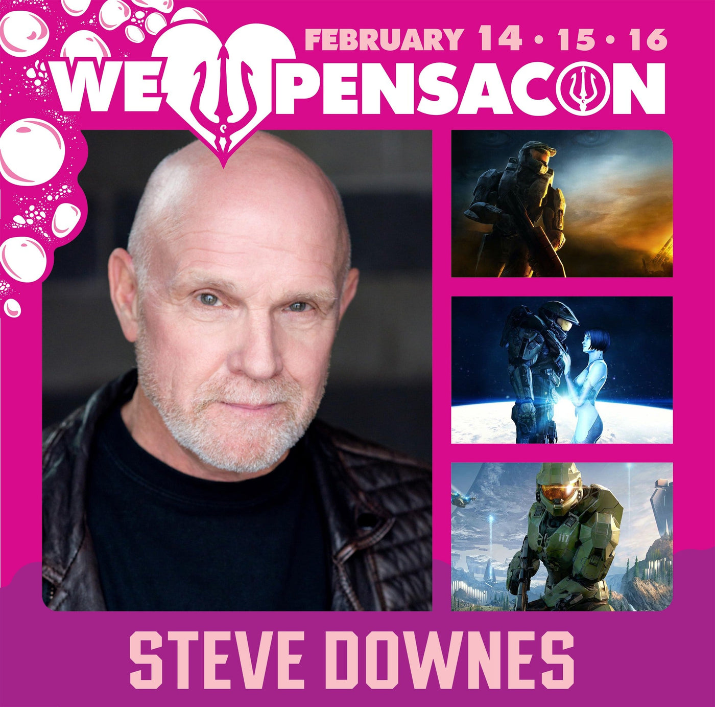 Steve Downes Official Autograph Mail-In Service - Pensacon 2025